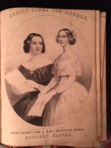 Music cover with Jenny Lind